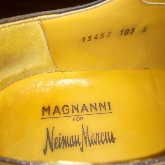 Magnanni for Neiman Marcus shoes